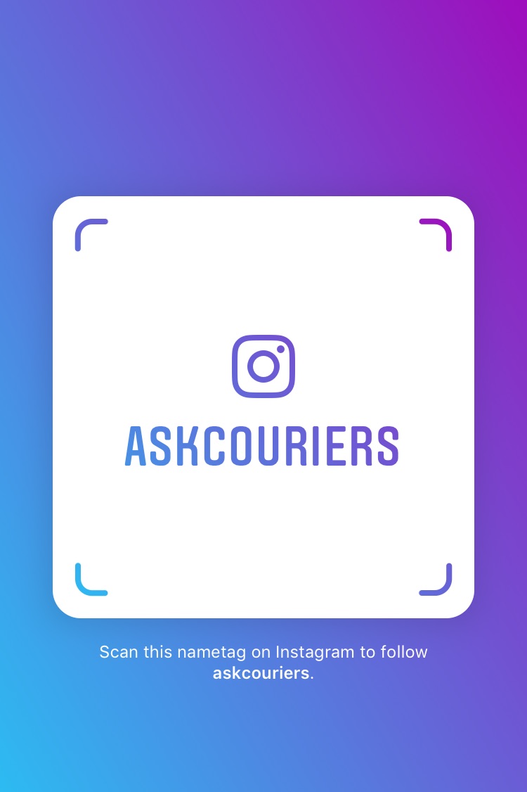 @askcouriers Instagram